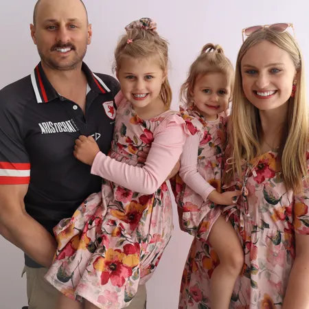 Photo booth moment at the markets