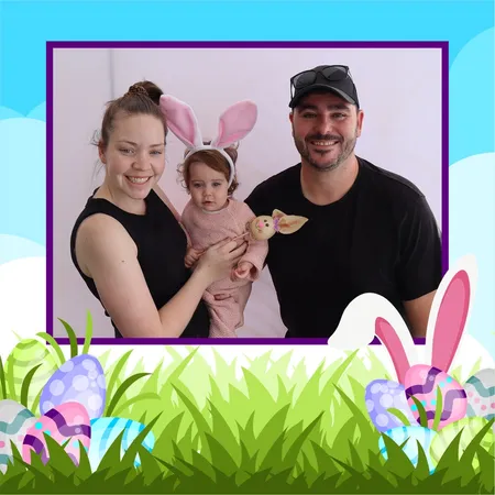 Fun photo booth print from the markets