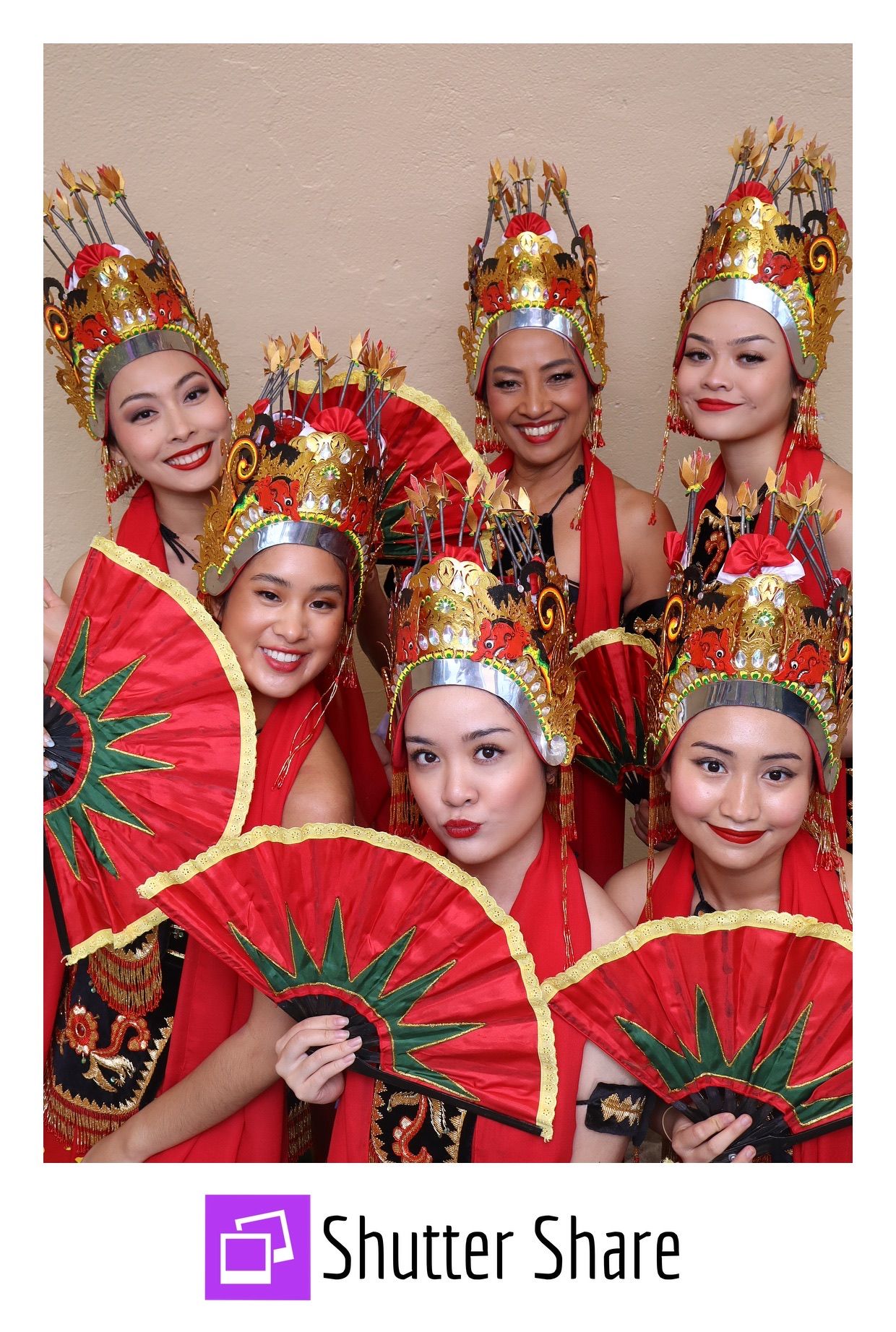 Multicultural Festival photo booth template print