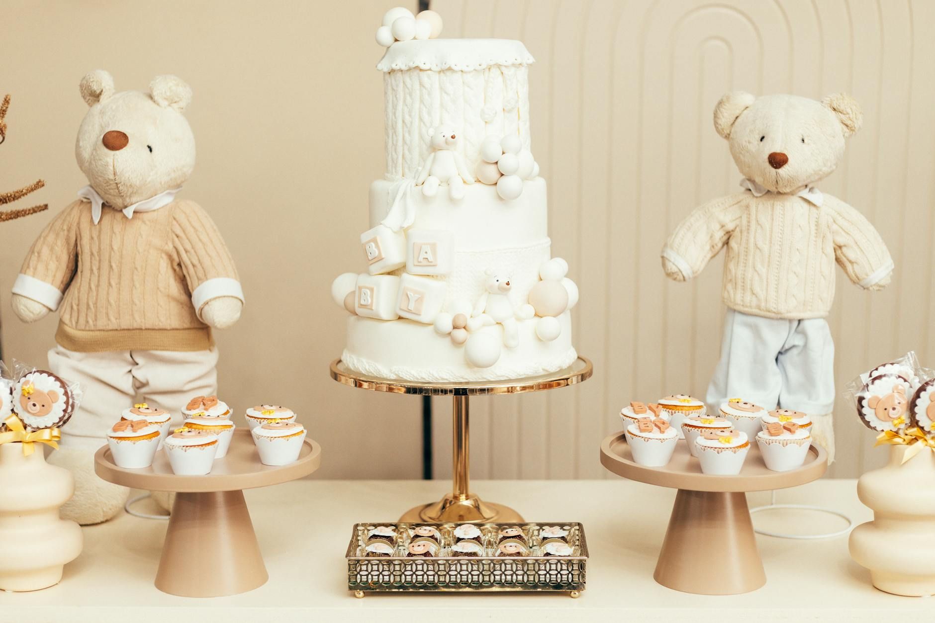 Photo booth at a Baby Shower