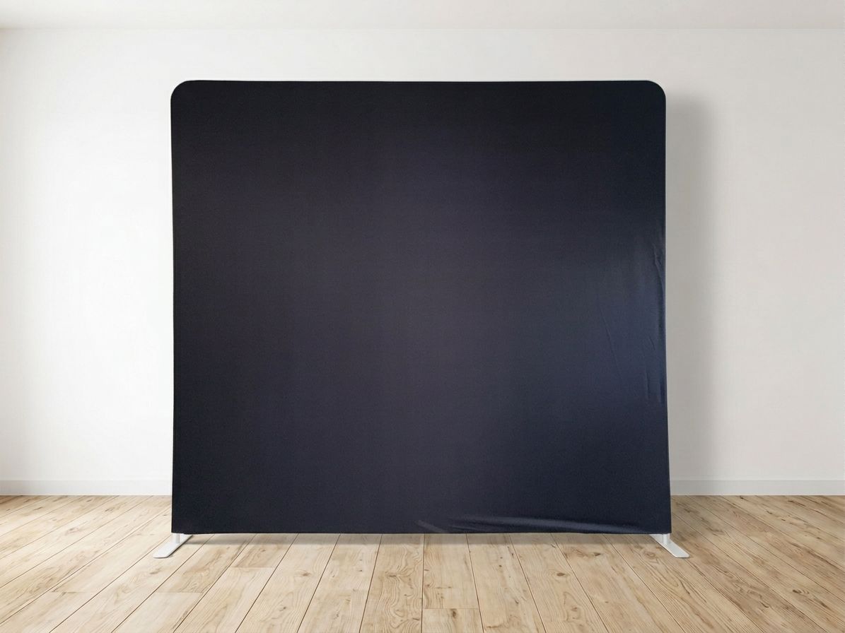 Fabric Backdrop — Black